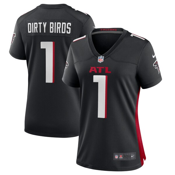 Dirty Birds Atlanta Falcons Nike Women's Game Jersey - Black
