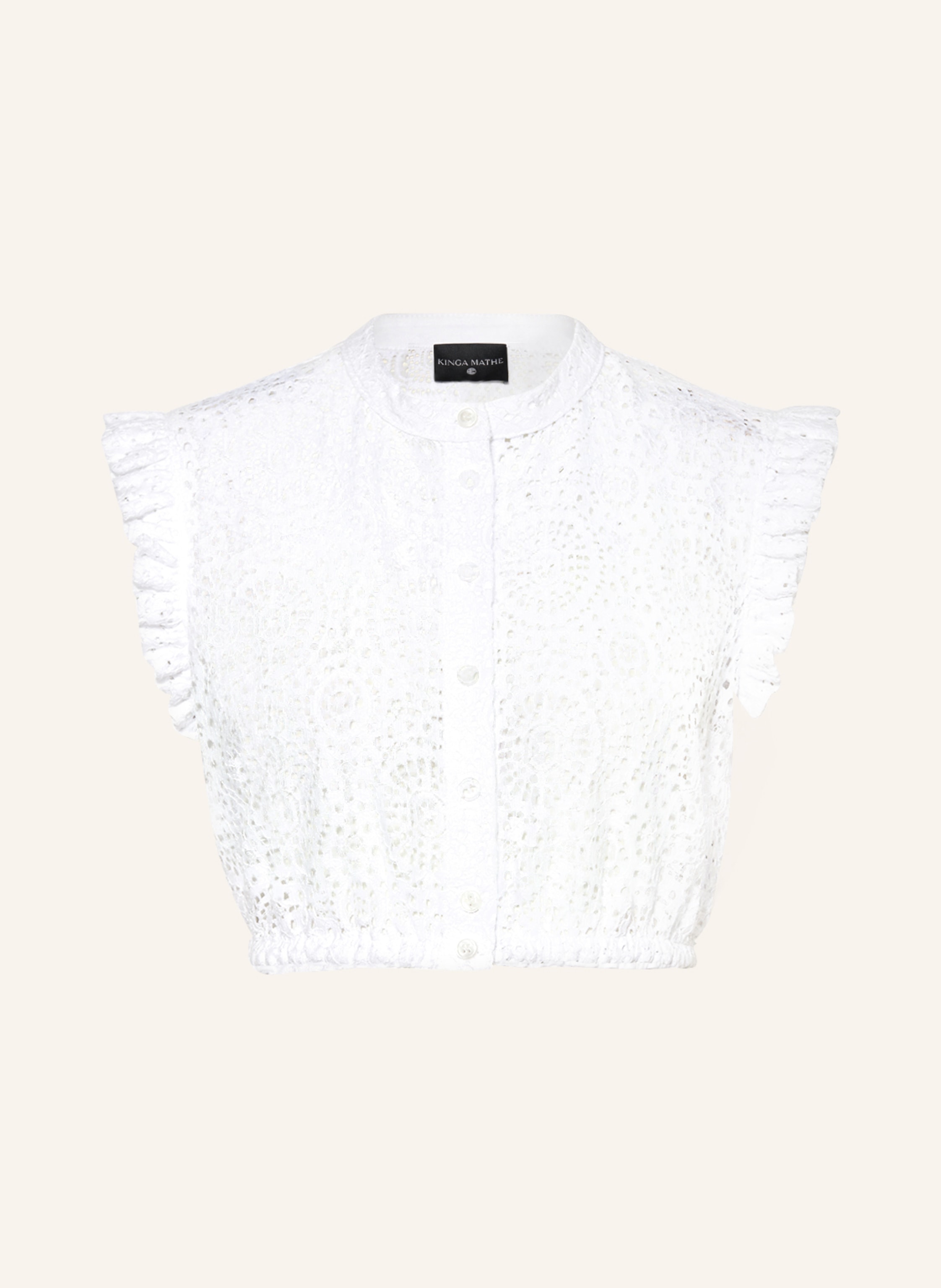 KINGA MATHE Dirndlbluse EMMA aus Spitze