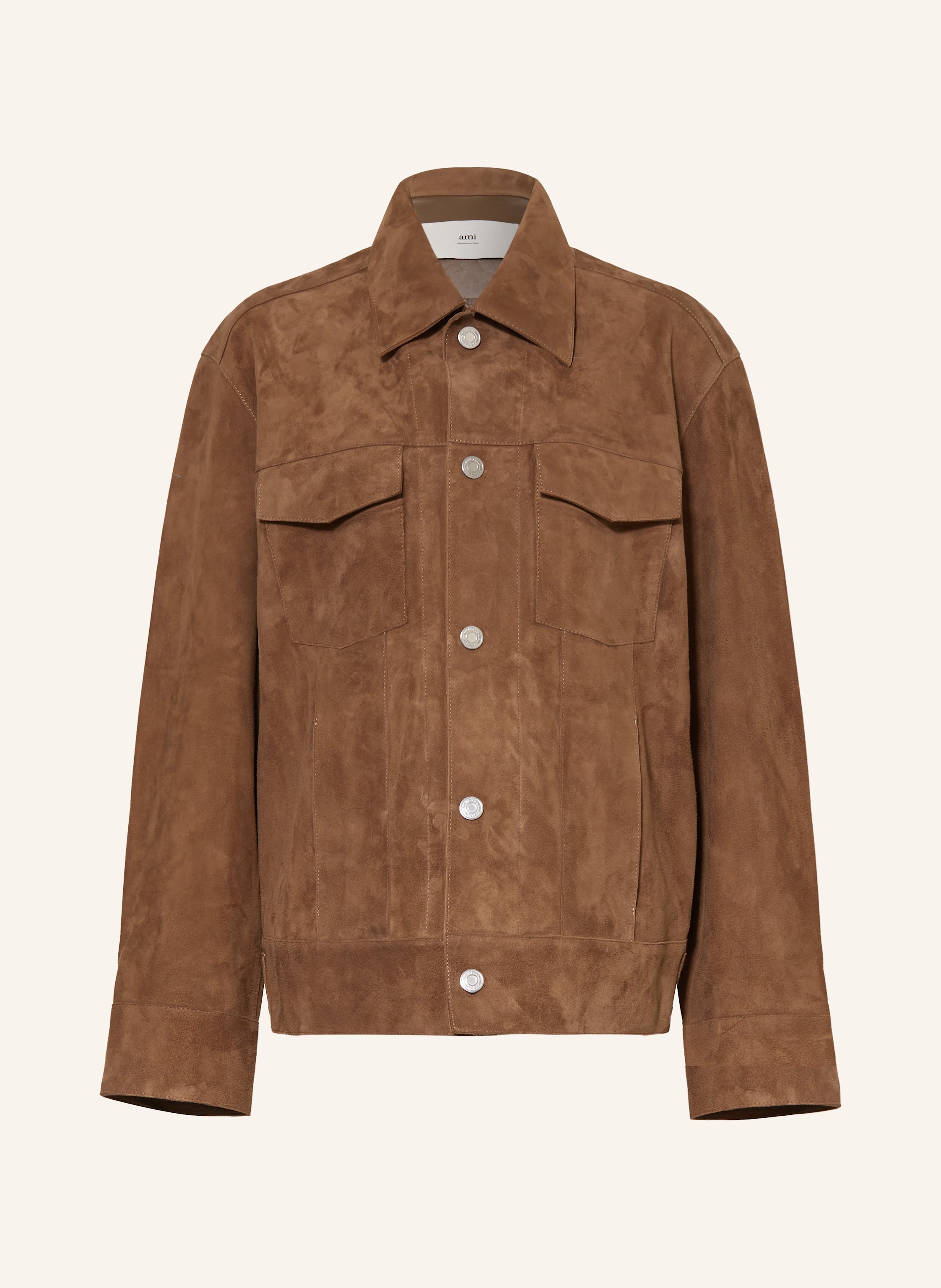 Ami Paris Leder-Overjacket