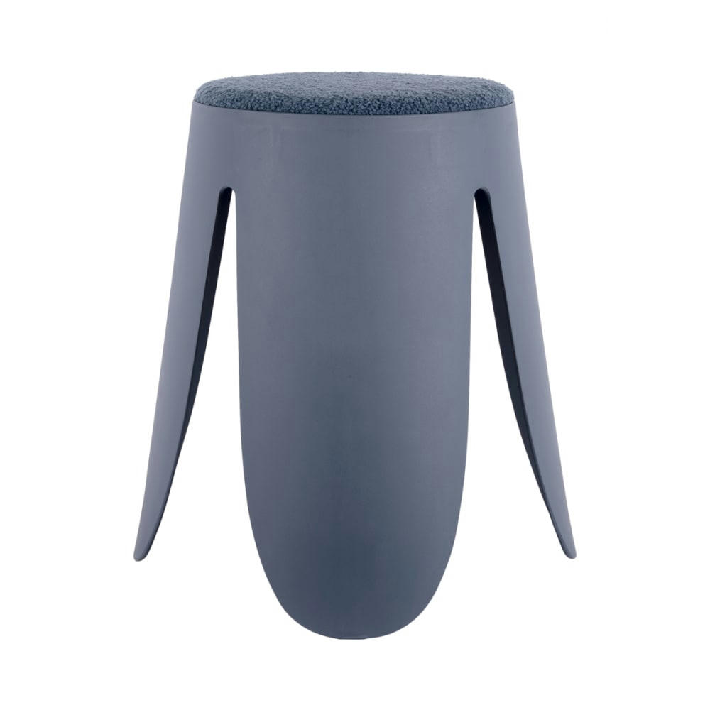 SAVOR - Tabouret bleu H46cm