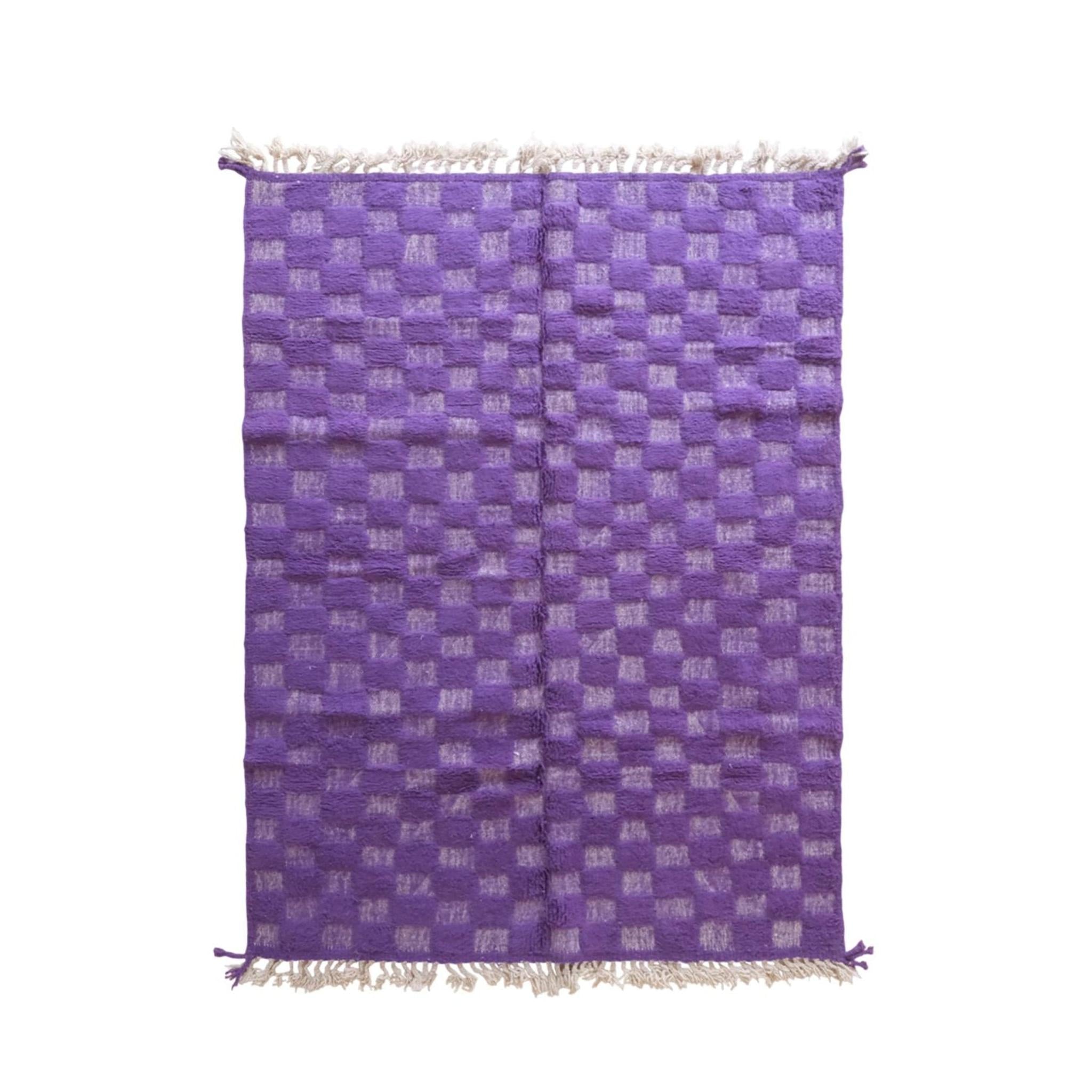 AFK Living vloerkleed Berber - handgemaakt - Wol - 140 cm x 200 cm