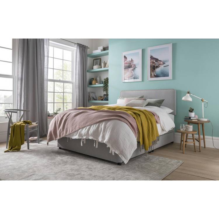 Silentnight Milan Studded Single Headboard - Grey