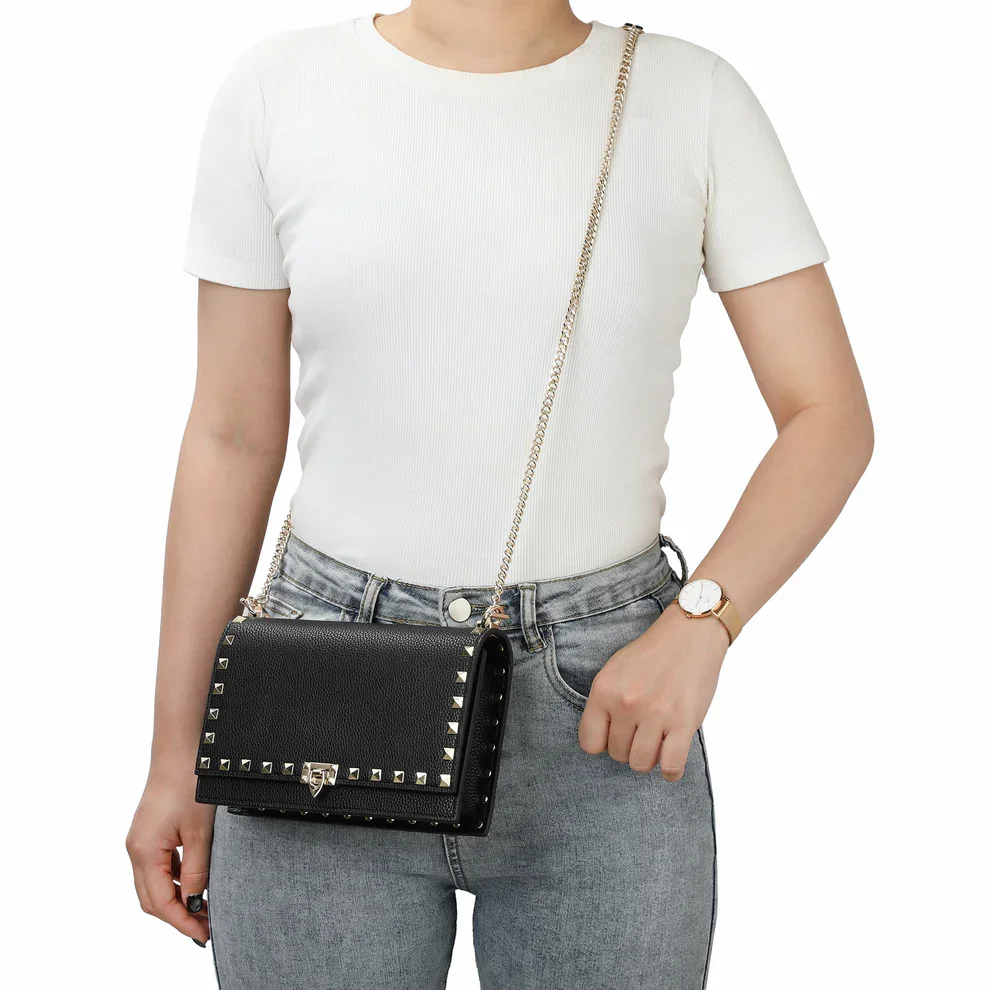 Valentino Mini Rockstud Cross-Body Bag (7A regular version)