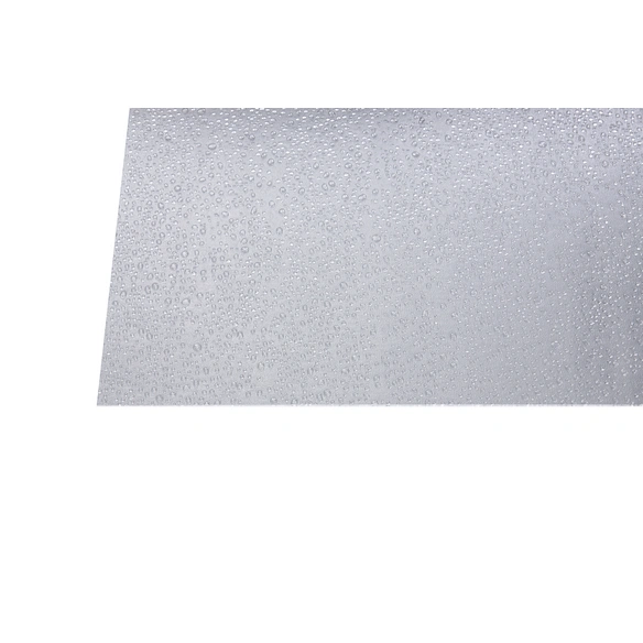 Bastelplatte, Stärke: 2,5 mm, transparent, Tropfen