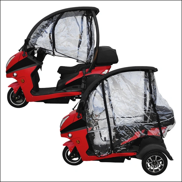 3-Rad E-Roller »Lucca Trio«, max. 25 km/h, Reichweite: 35 km, blau