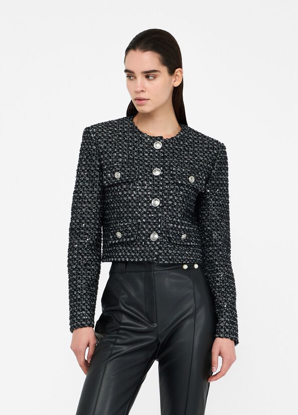 Giacca in boucl&eacute;