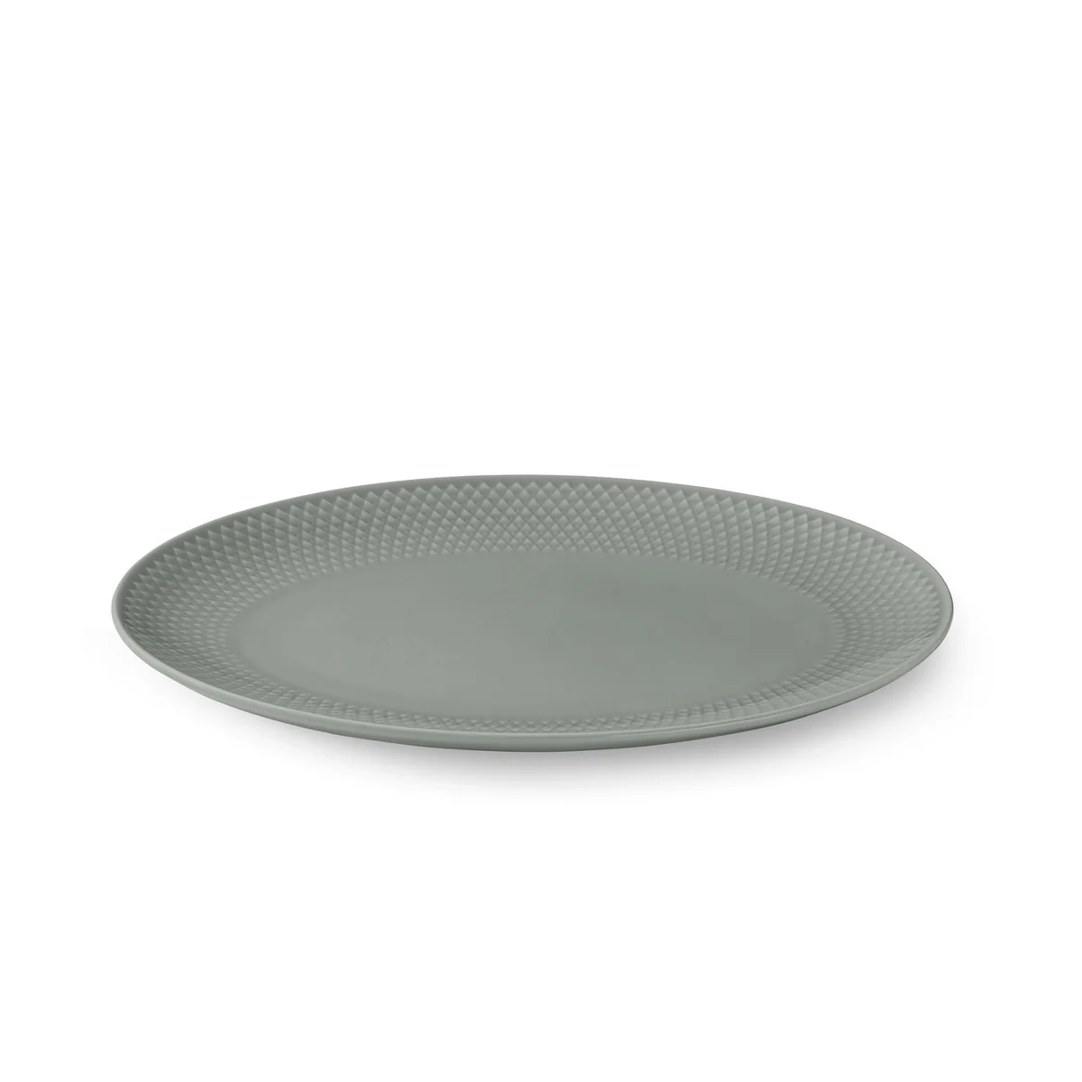 Lyngby Porcelæn - Rhombe Servierplatte