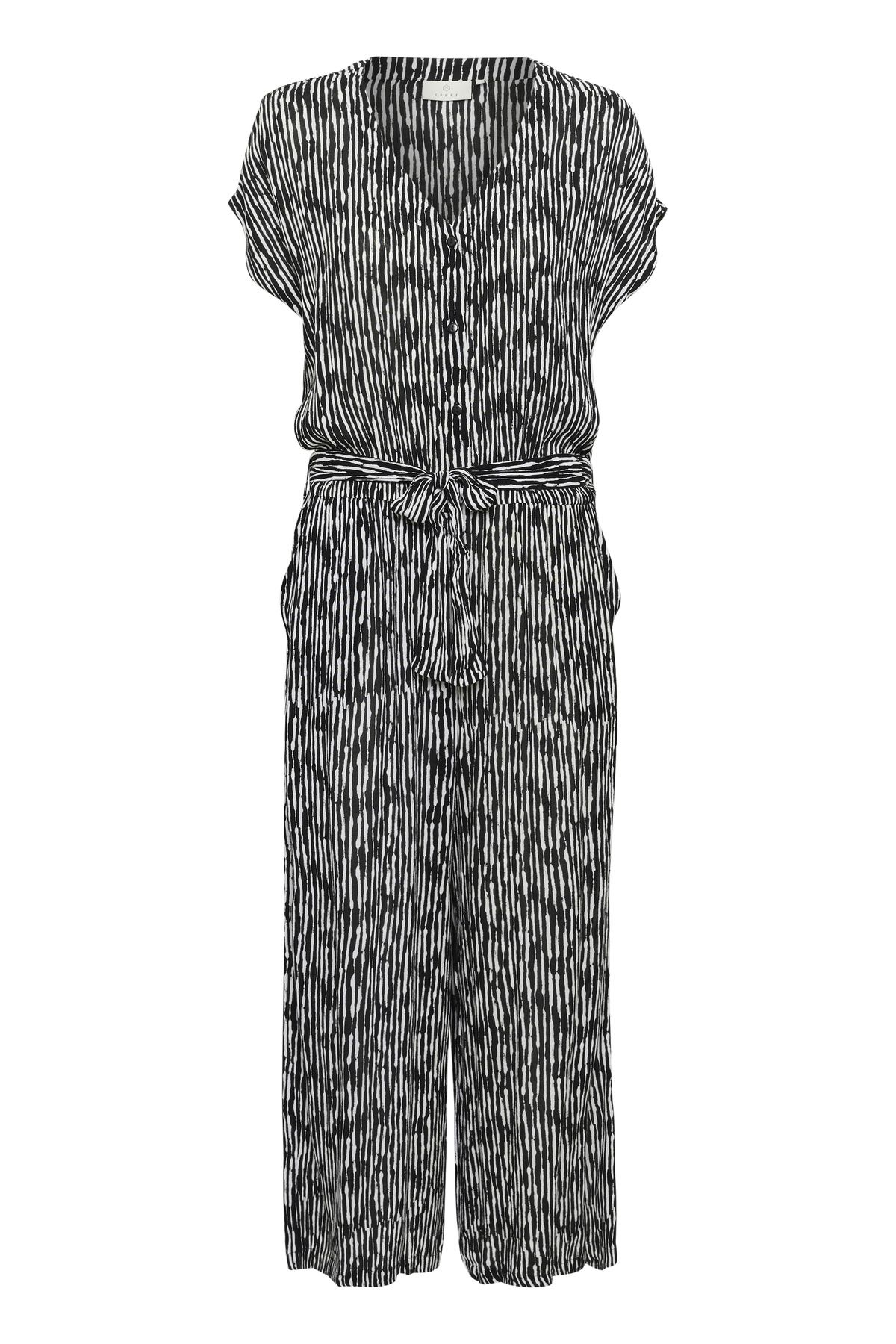 Kaffe Mille V-neck Short Sleeve Jumpsuit