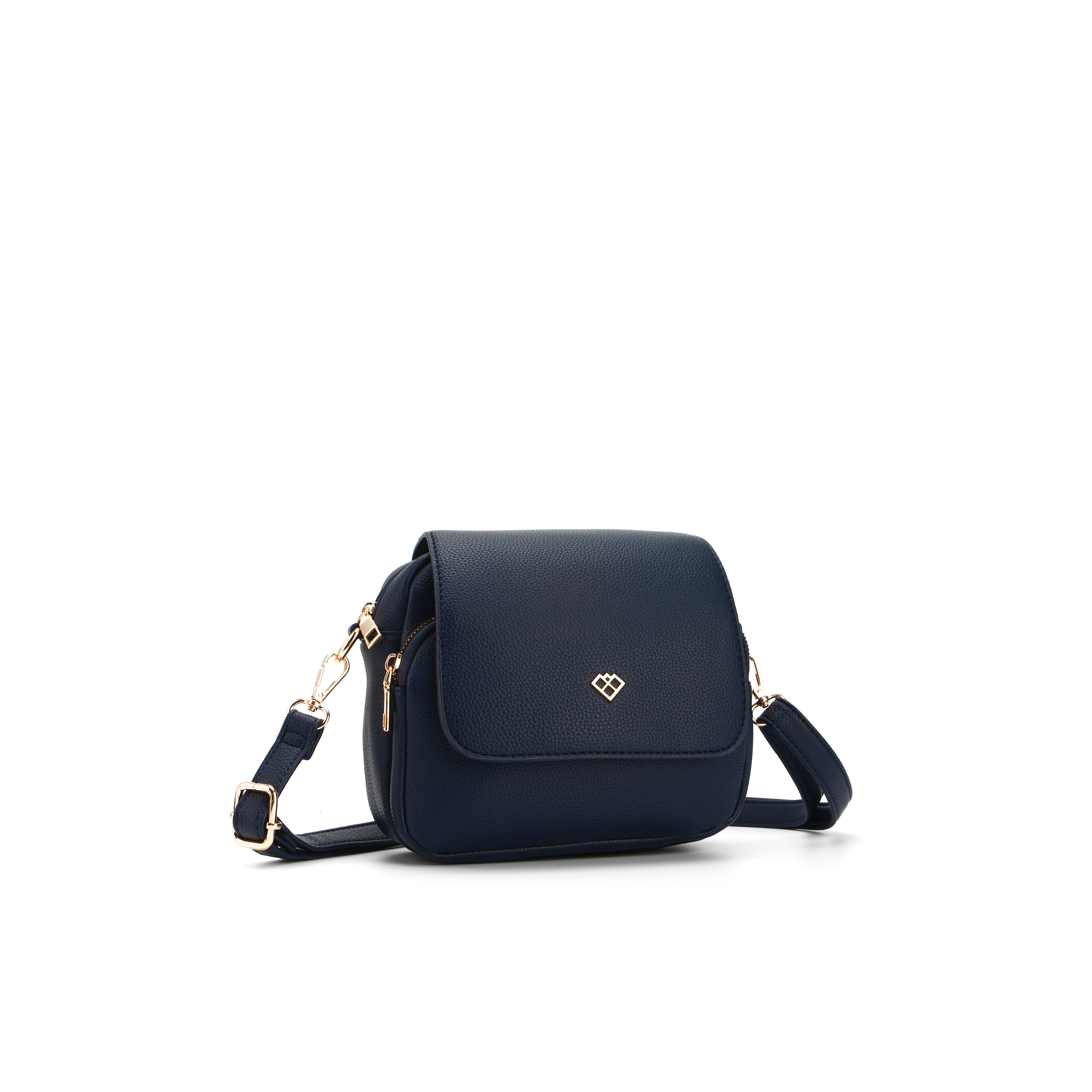 JFY Carri Co. Flap Zip Top Pouch Front Cross Body Bag