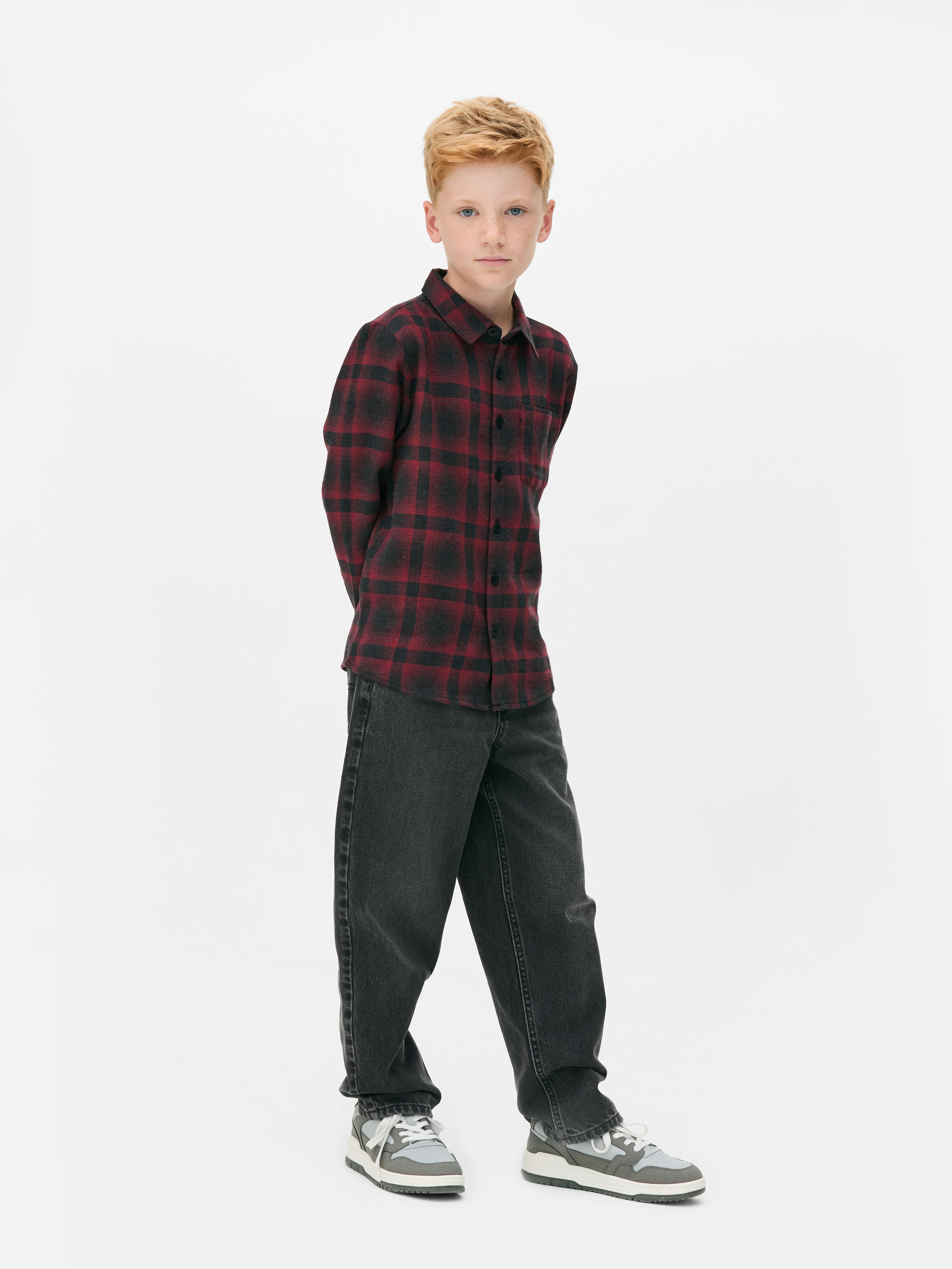 7-15yrs | Check Flannel Shirt