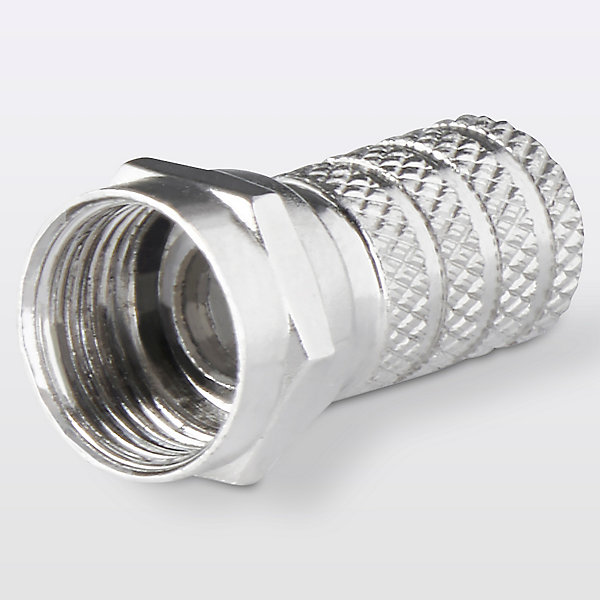 Fiche TV Mâle à câbler pour PF100/RG6 Blyss, lot de 2