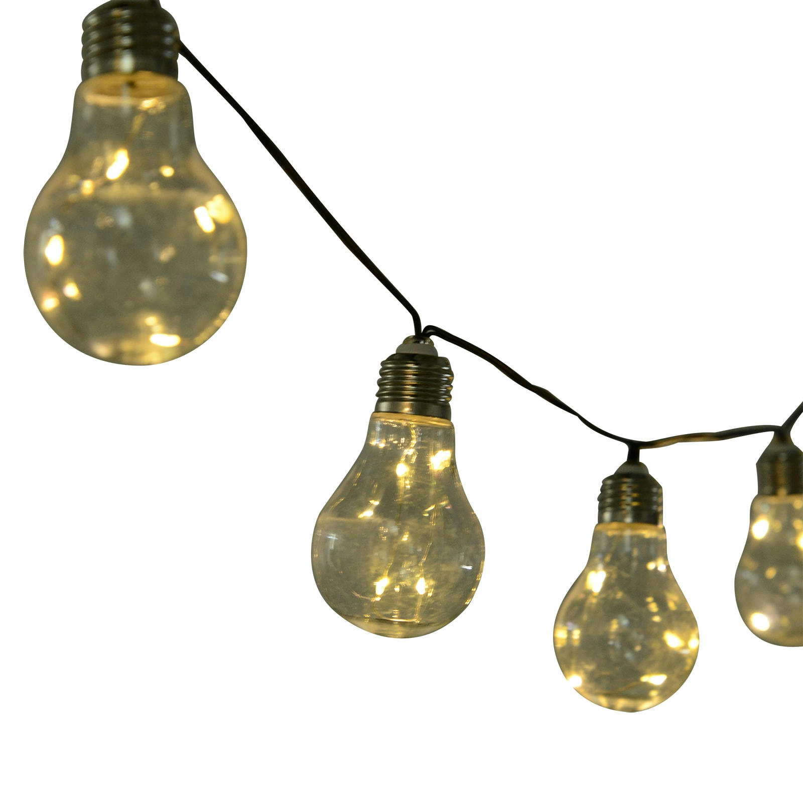 - Guirlandes LED solaires 20 ampoules 7,6 m