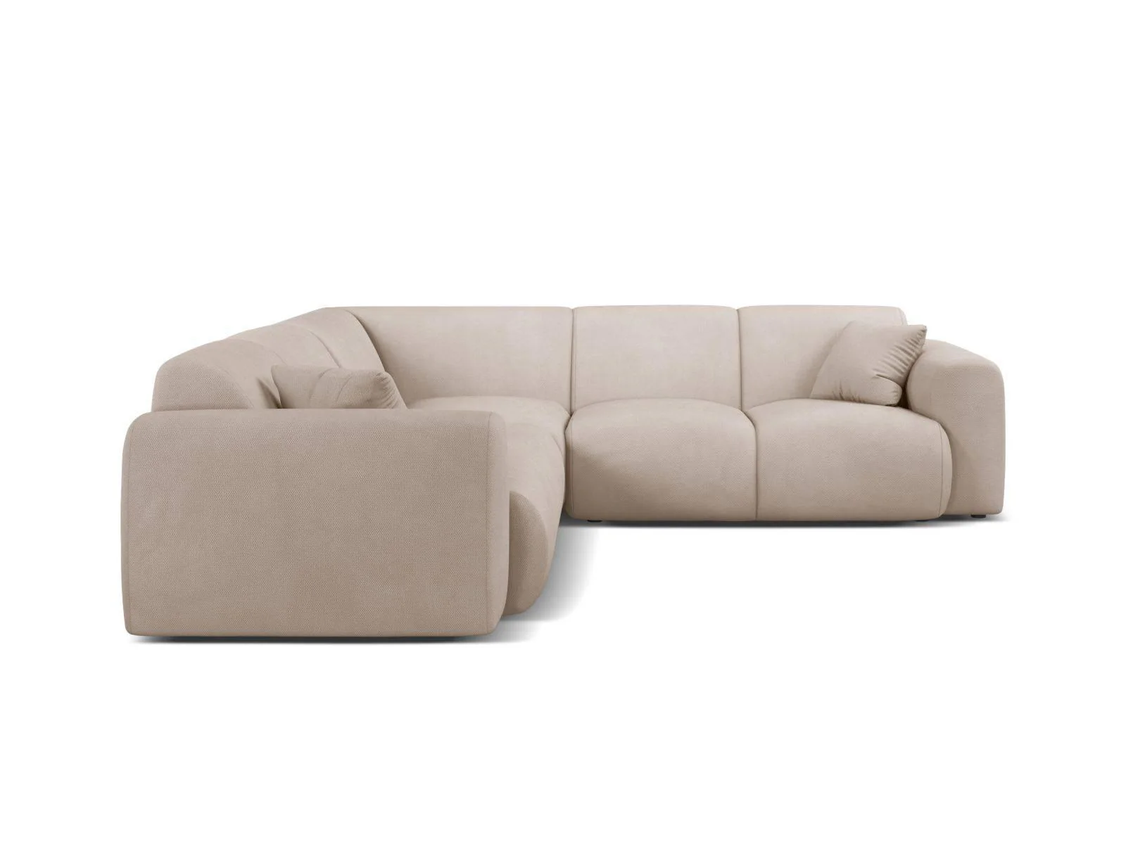Symmetrische hoekbank Molino chenille