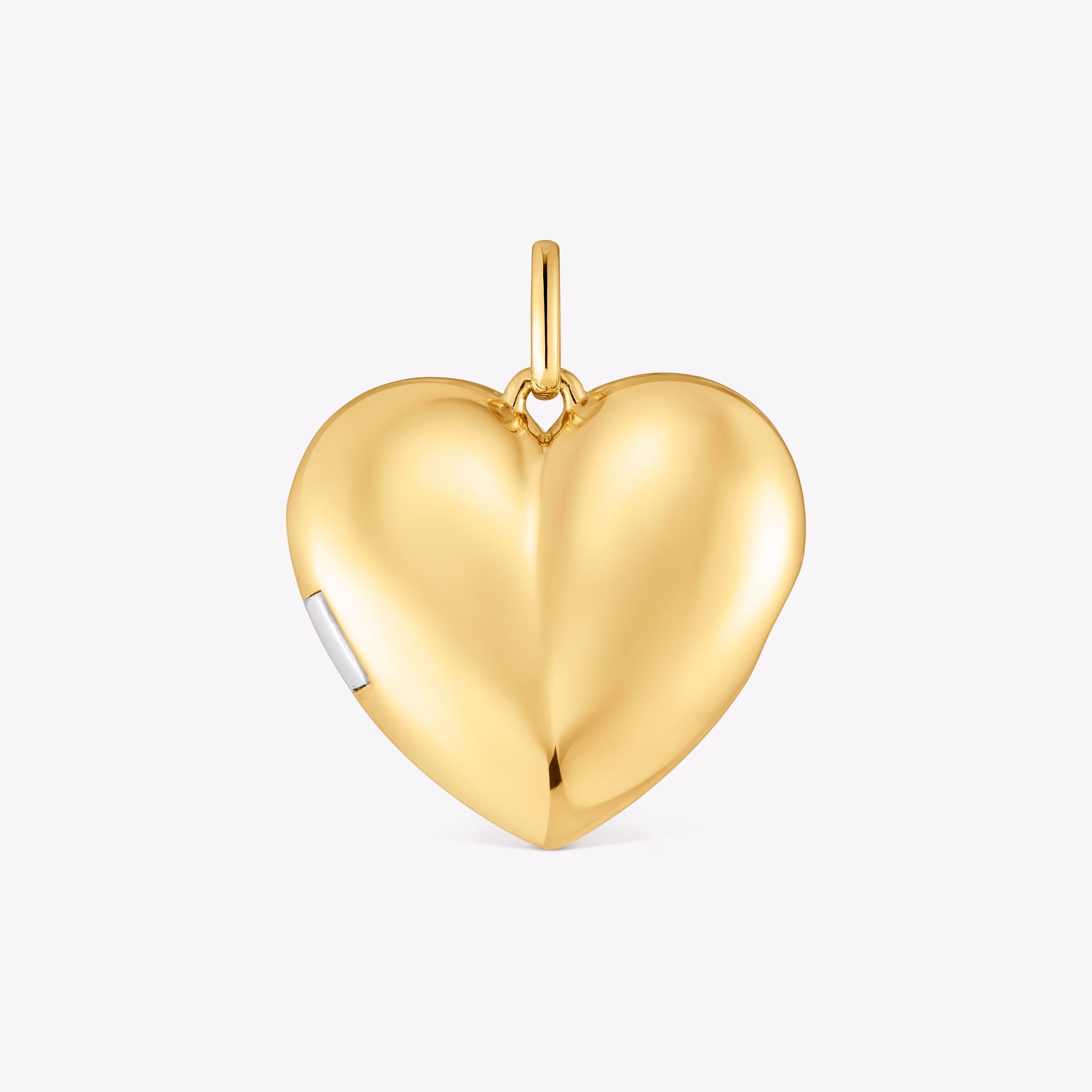 Colgante corazón bicolor Medallions