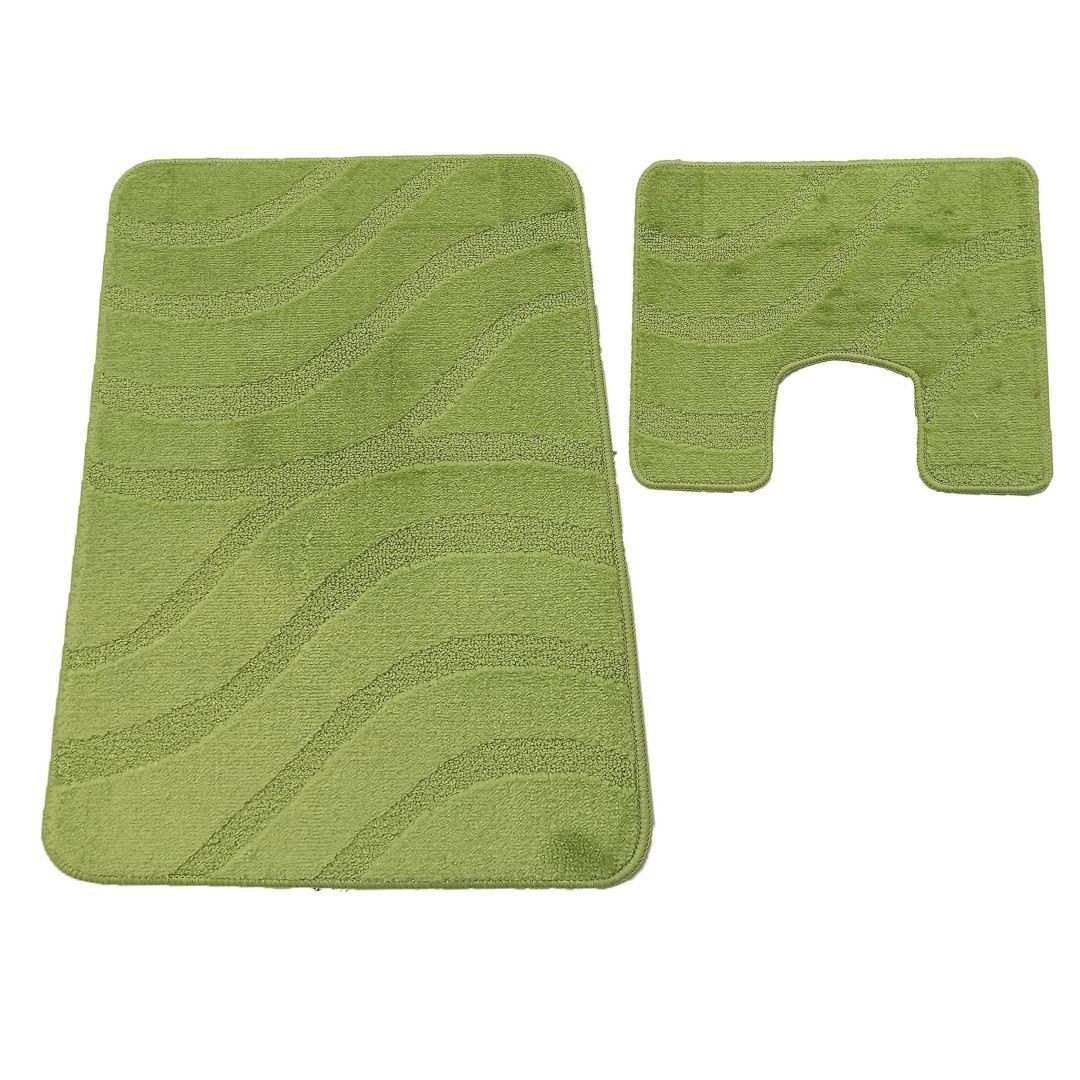 Komplet łazienkowy montana z wycięciem symphony phosphoric green komplet