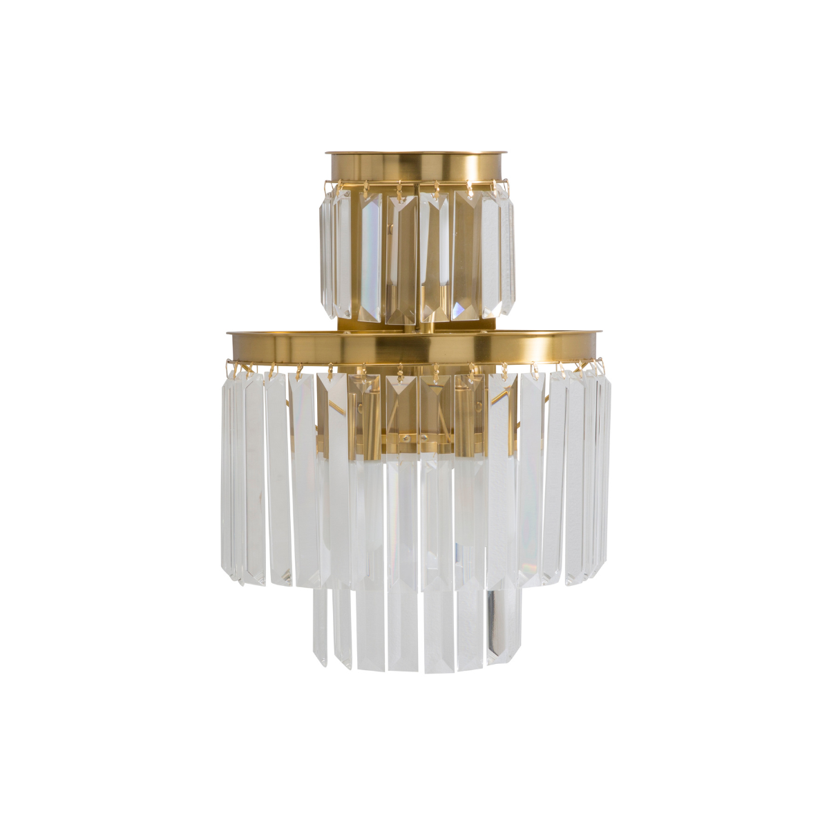 Signature - FULGURANT Wandlamp - Goudkleurig - 35x35x42 cm