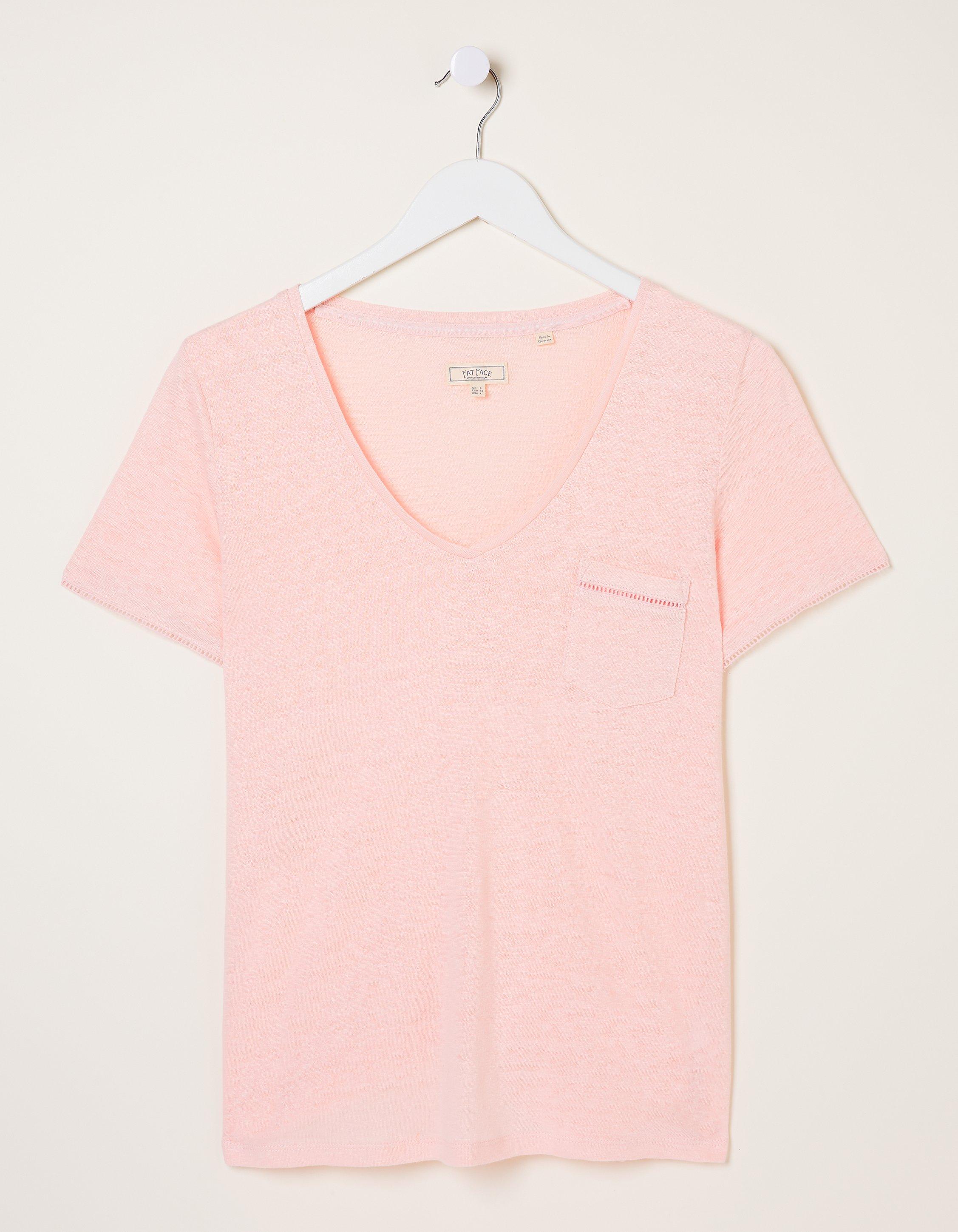 Maggie Linen T Shirt