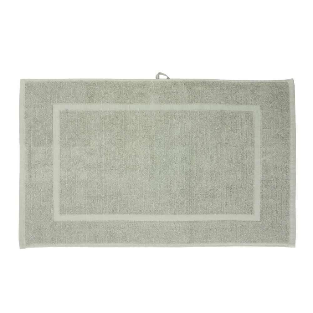 Tapis de bain coton vert 50x80cm