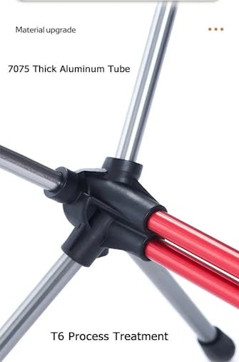 NNEOBA Nature hike High Back Camping Moon Chair