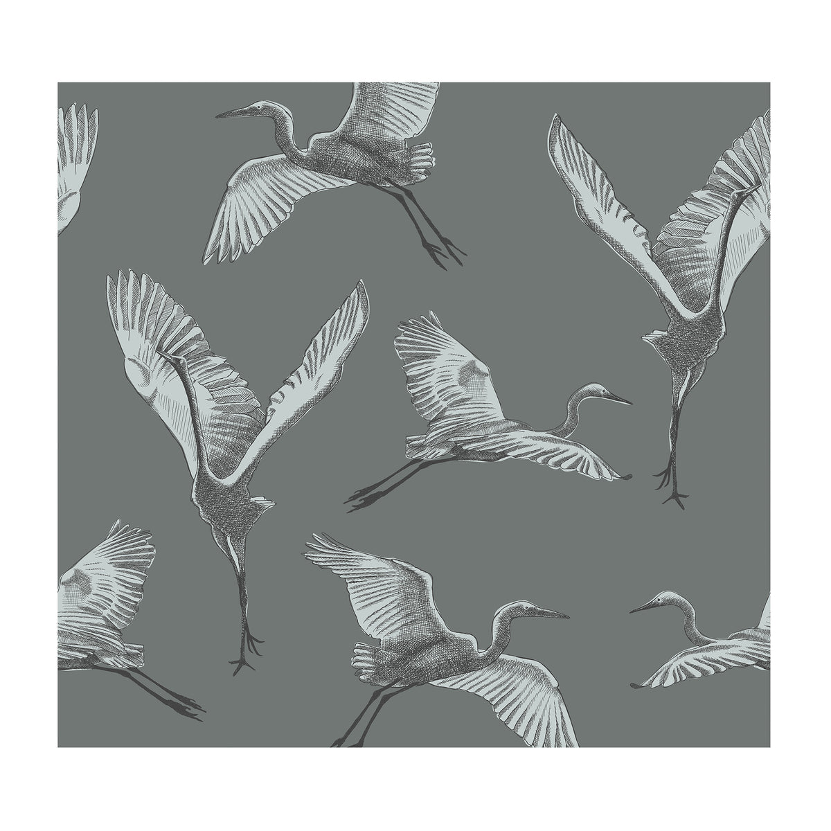 vtwonen Fotobehang - Graphic Nature warm zinc