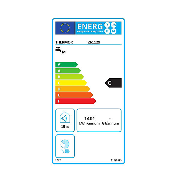 Chauffe-eau électrique vertical mural compact stéatite STEATIS 150L D570 - THERMOR - 271100