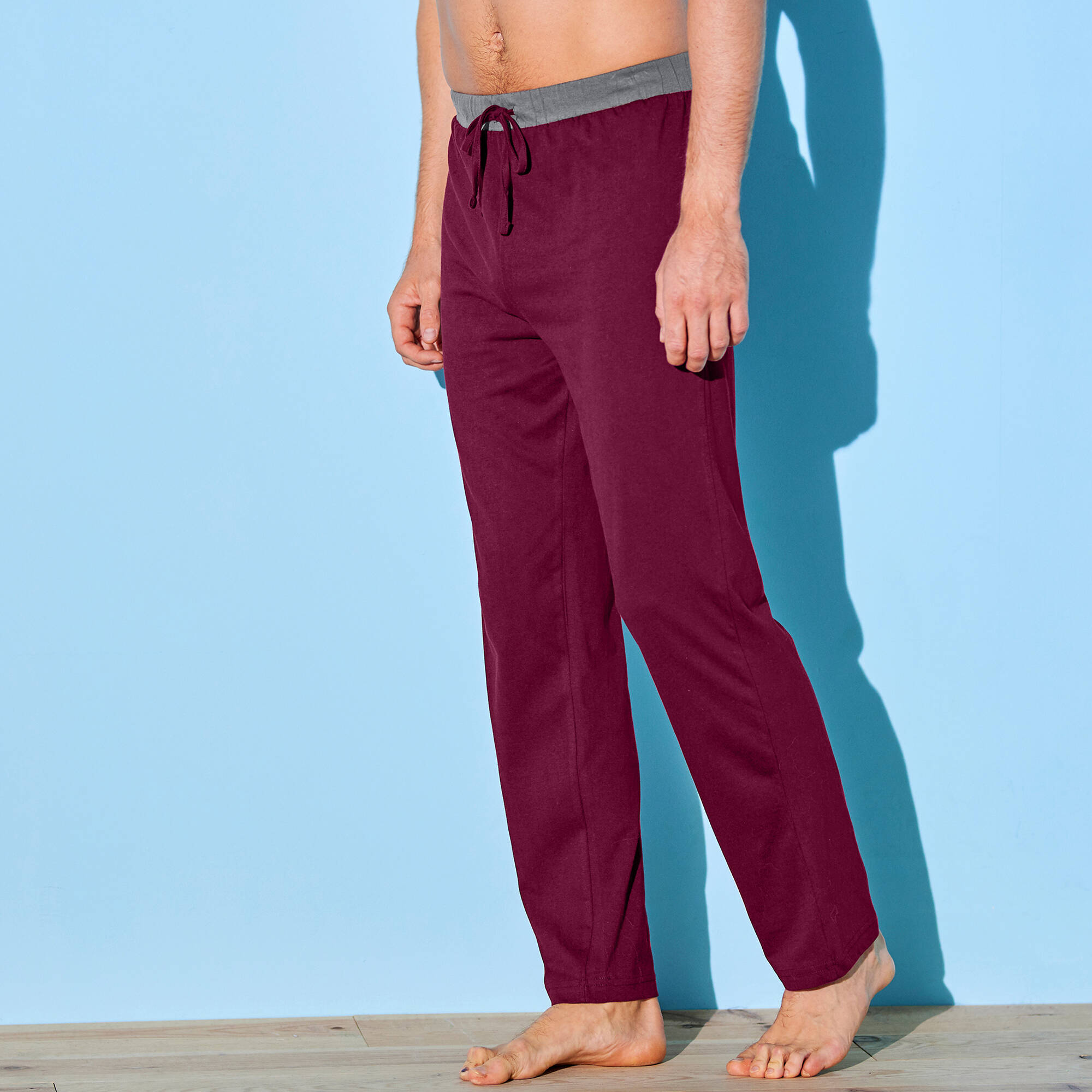 Pantalon pyjama bas droits - lot de 2