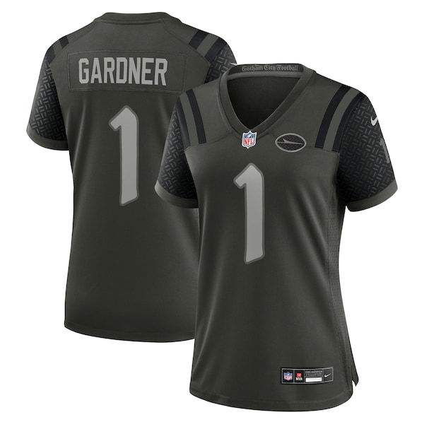 Ahmad Sauce Gardner New York Jets Nike Women's 2025 Rivalries Collection Game Jersey - Gotham Green