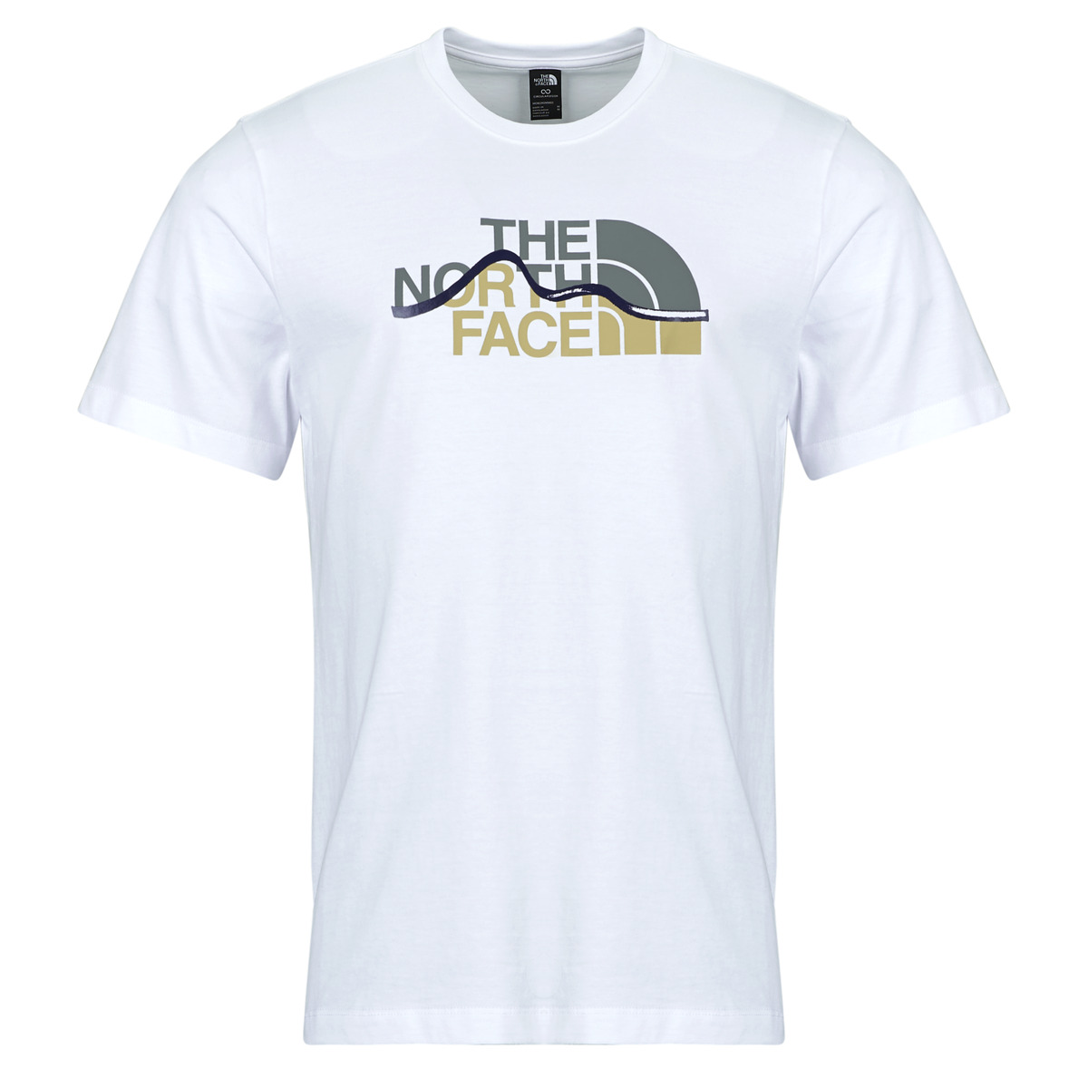 The North Face - MOUNTAIN LINE REGULAR SHORT SLEEVE TEE TNF - White