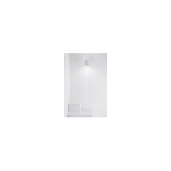 Lampe LED Poldina Pro L Blanche rechargeable et dimmable 122cm avec batterie jusqu'à 12 heures
