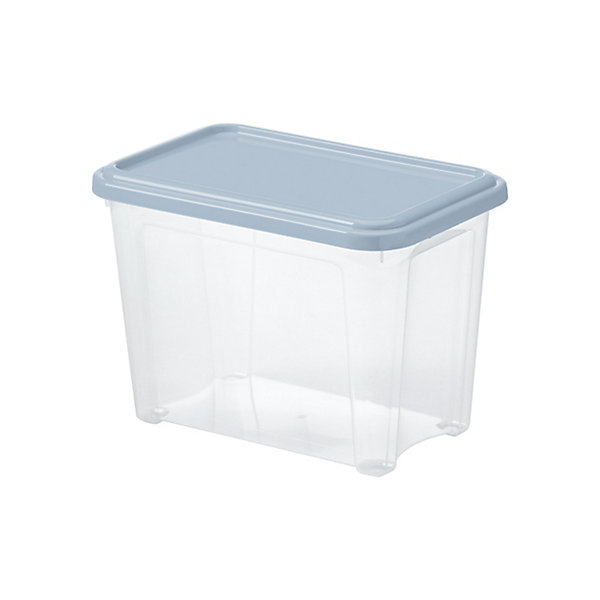 Boîte de rangement Tontarelli Combi Box 4,6 L couvercle bleu vendue par 5 pièces