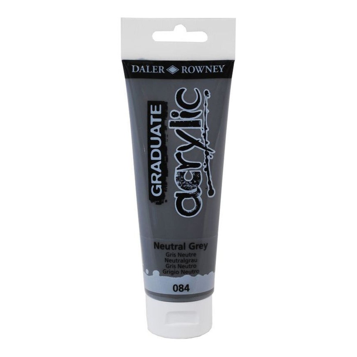 Daler-Rowney Graduate Neutral Grey Acrylic Paint 120ml
