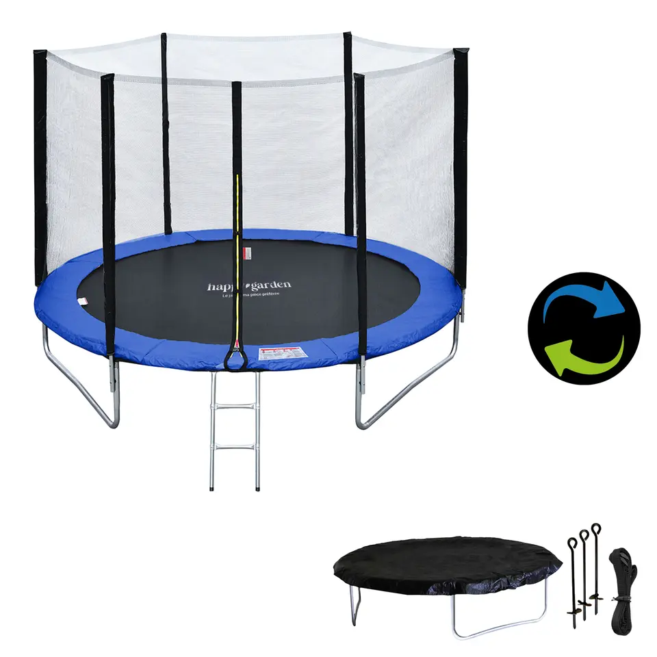 Happy Garden Trampoline - &Oslash; 180 - Blauw