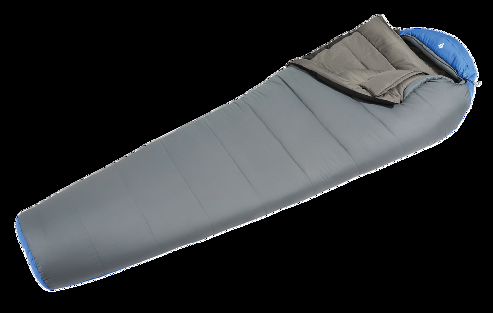 Woods Expedition Robson Lightweight Insulated Cold Weather Mummy Sleeping Bag w/ Compression Sack, -7°C