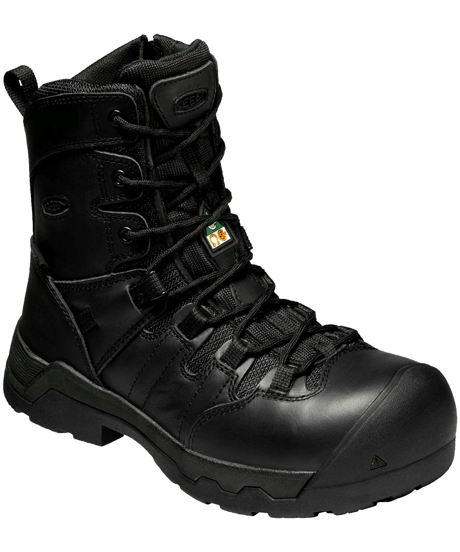 Keen Utility Women's Oshawa 8 Inch Composite Toe Composite Plate Waterproof Work Boot