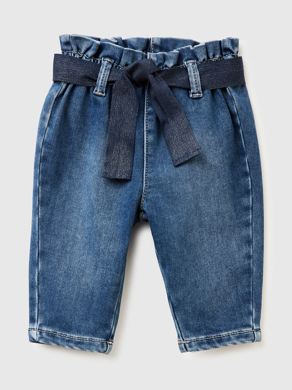 Thermal jeans with sash