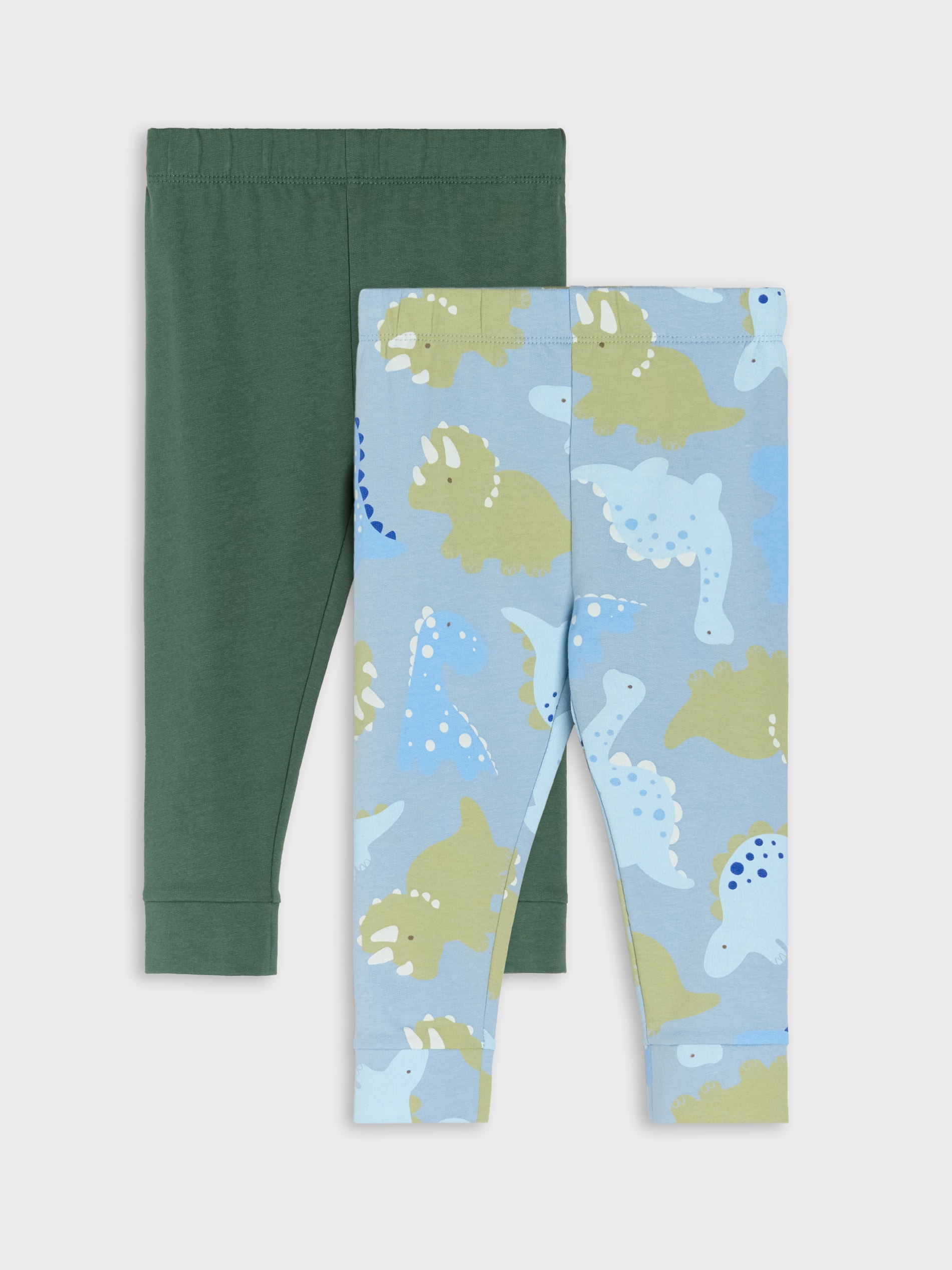 Legginsy z bawełną 2 pack