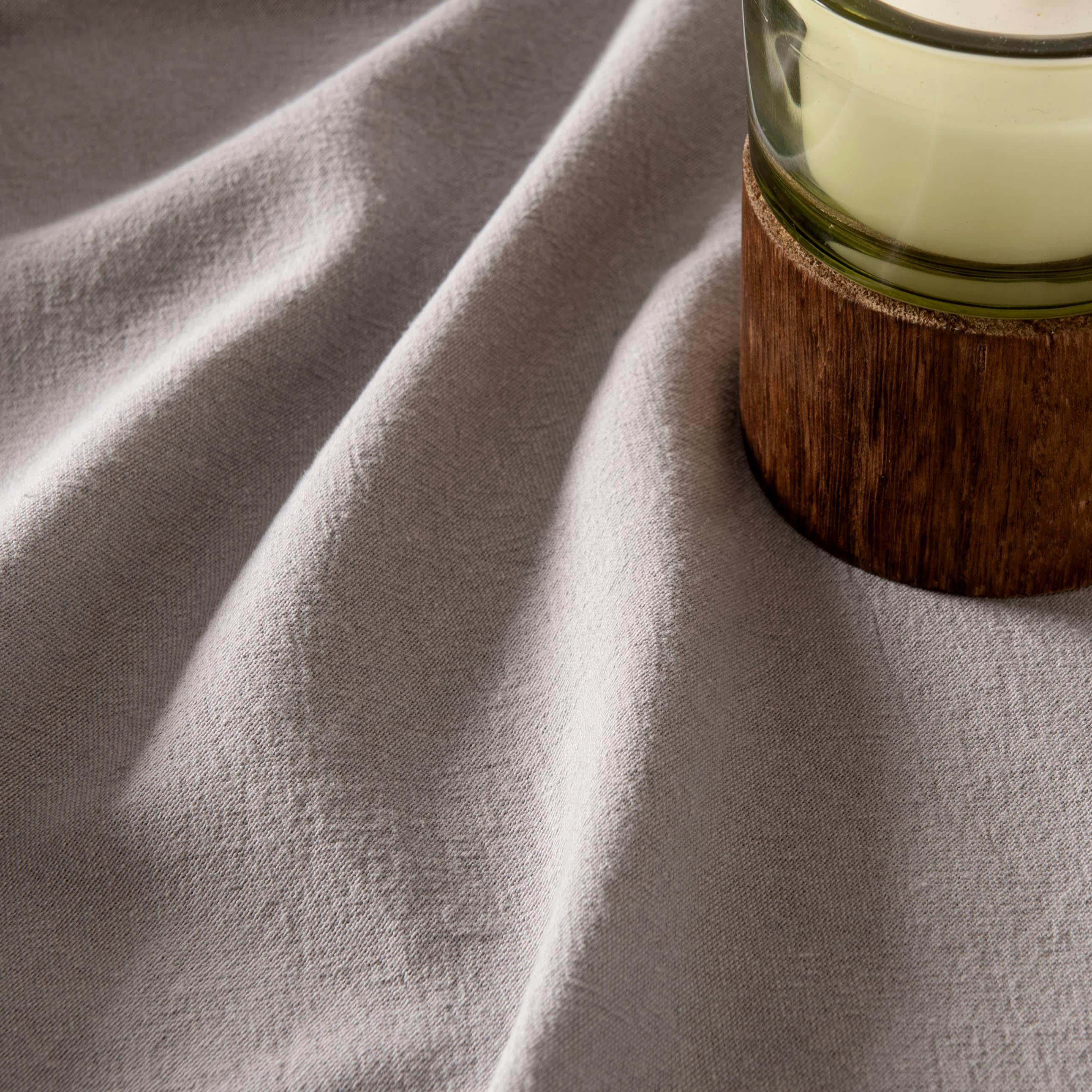 AZILISE - Nappe en lin gris 150x250