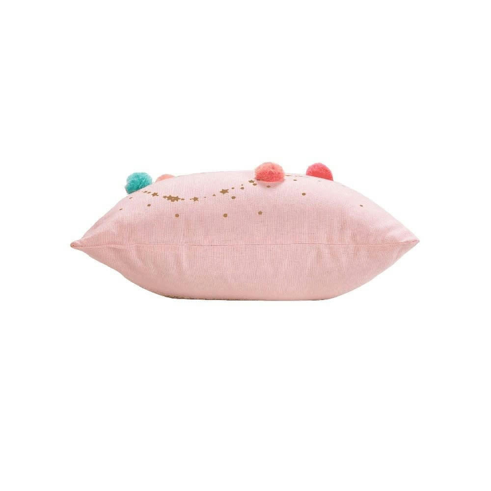 - Coussin Rose coton 40 X 40