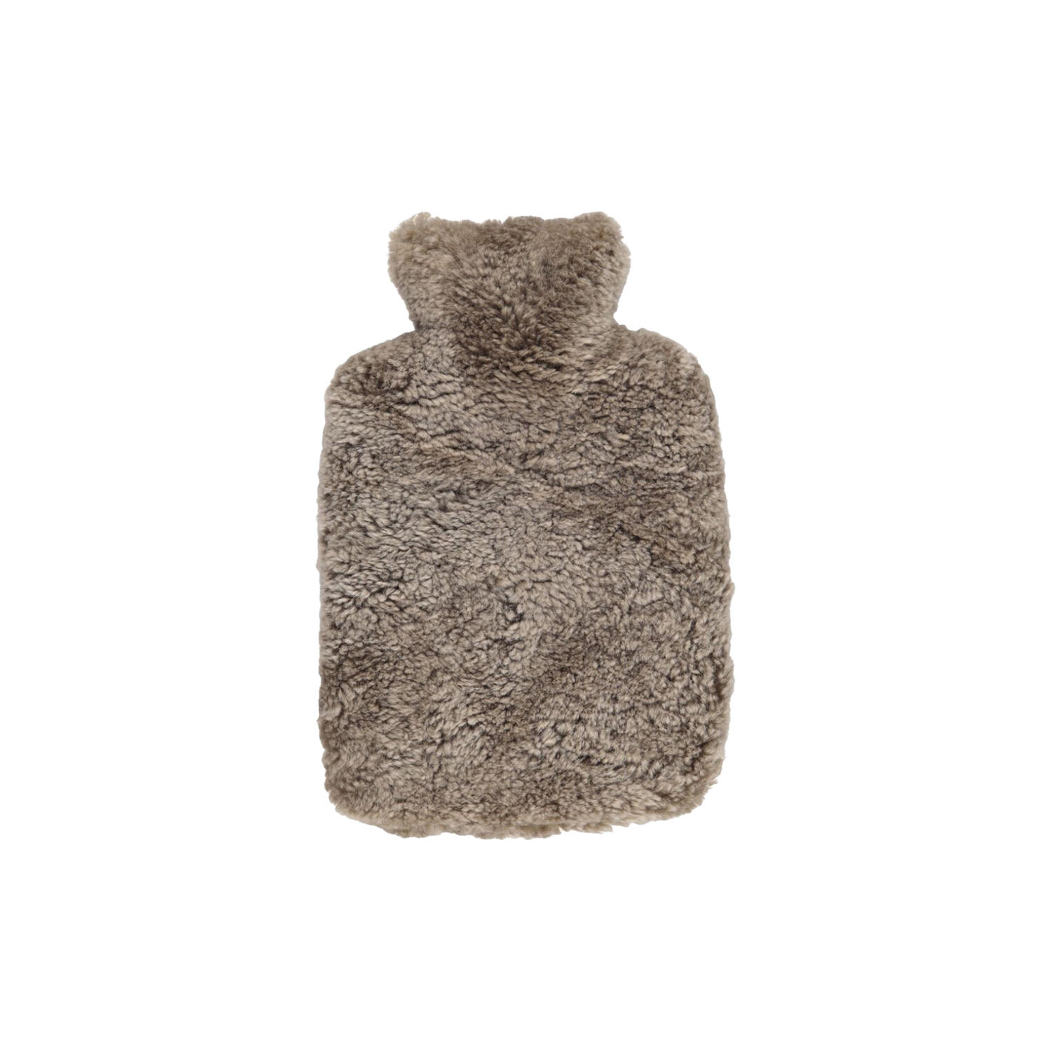 Newzealandsk korth&aring;ret & krøllet varmedunk, taupe