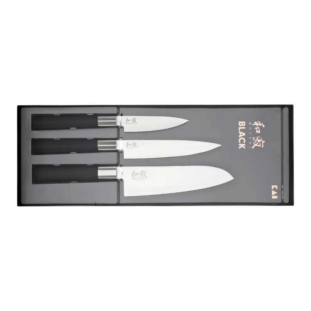 Messer-Set 3-teilig Wasabi