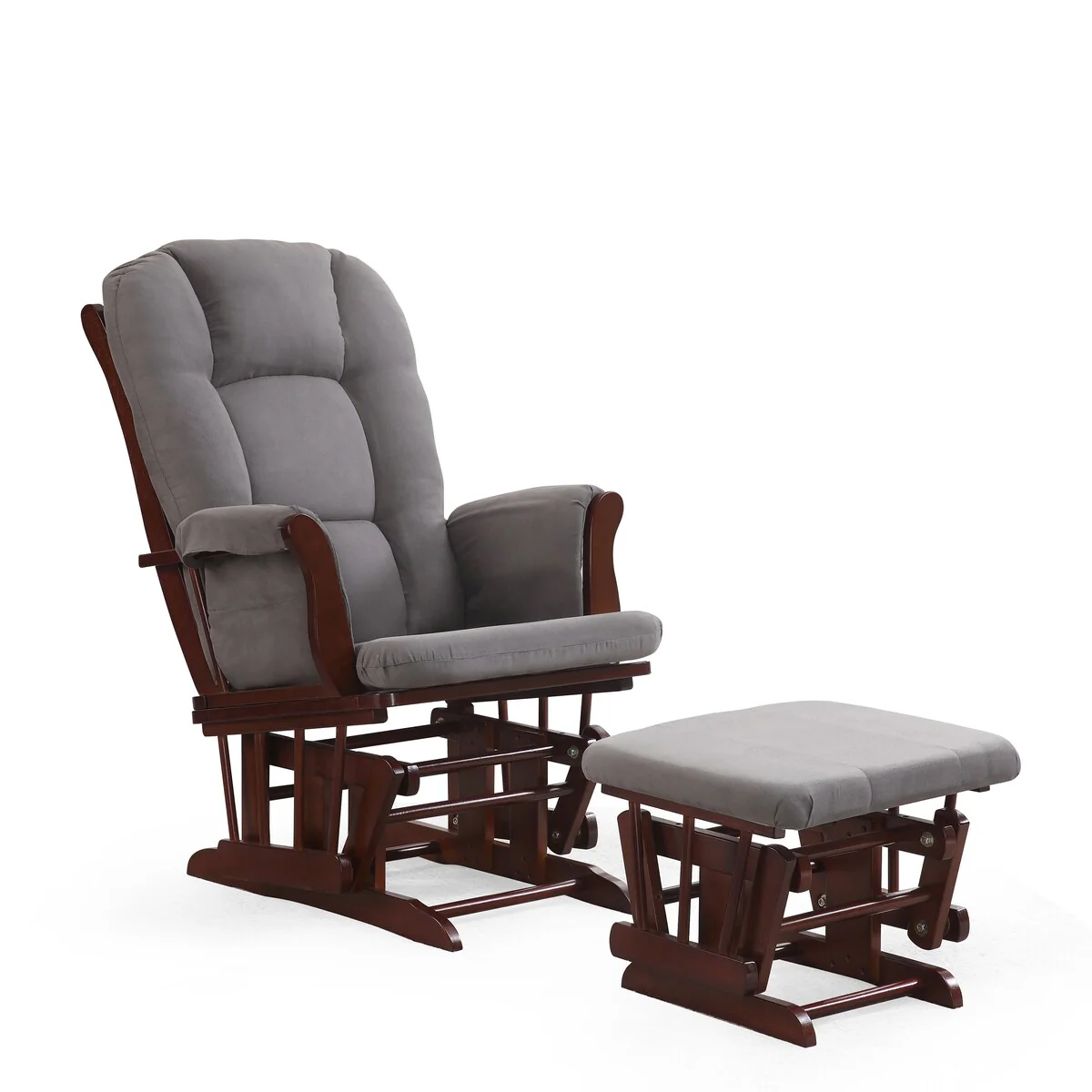 Josiah Glider with Ottoman