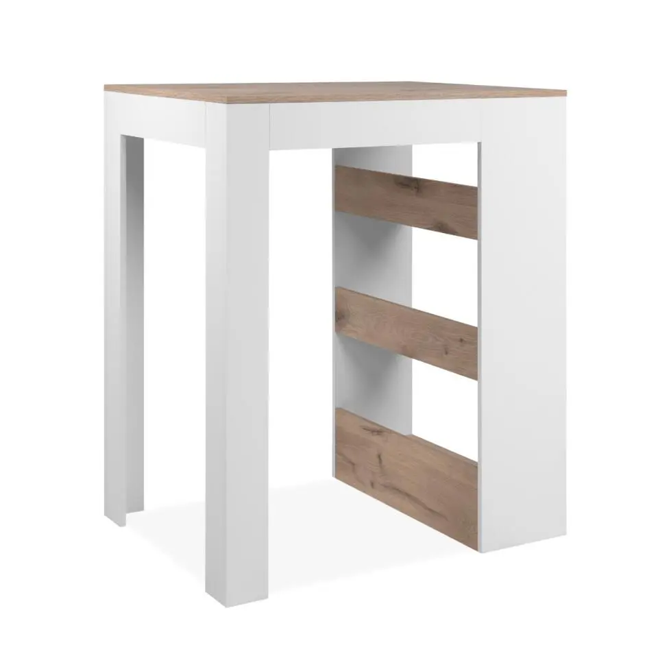 CaliCosy - TAMPA Eettafel zonder verlengstuk - Licht hout - 67x92x106 cm