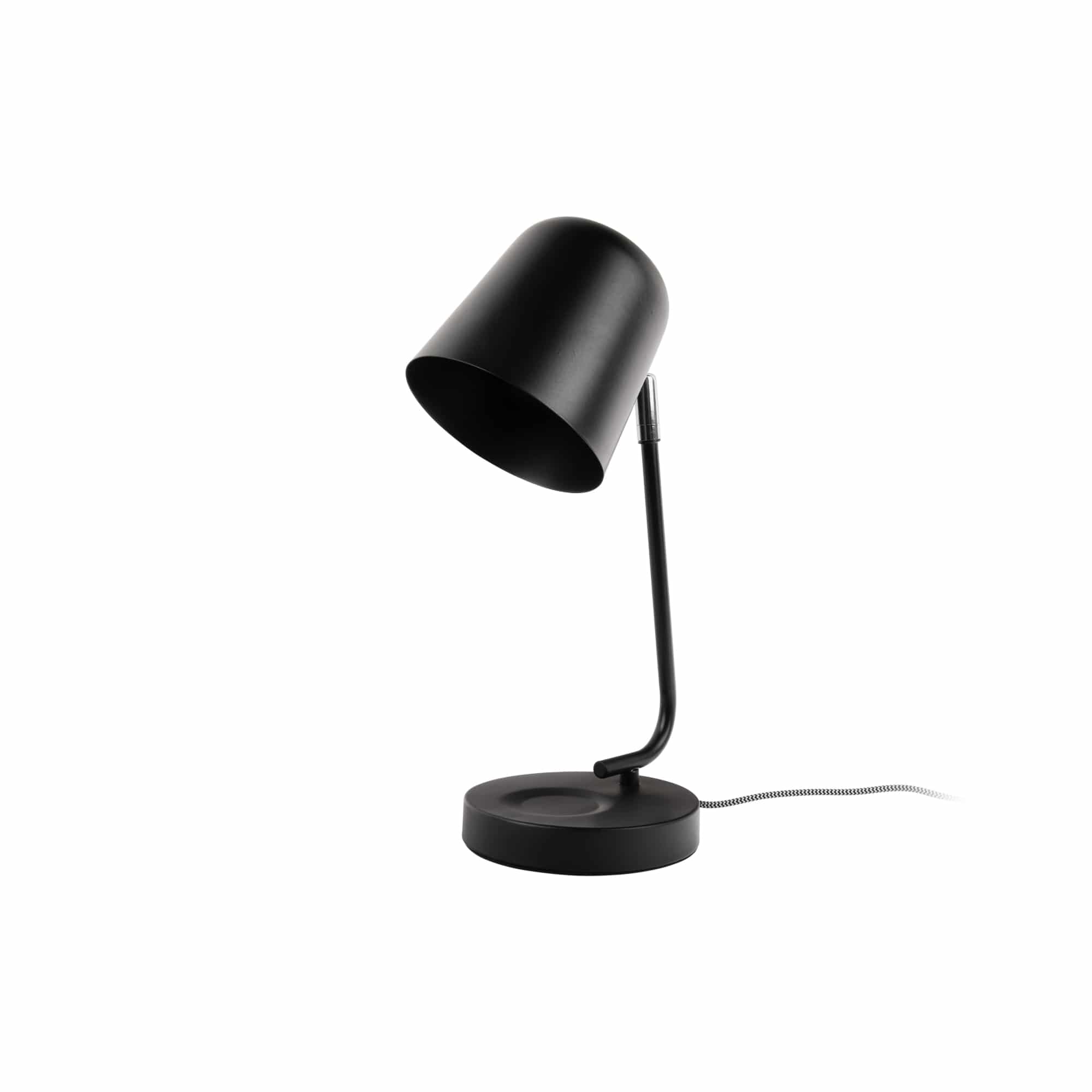 Leitmotiv tafellamp Encantar - zwart - Ø15cm