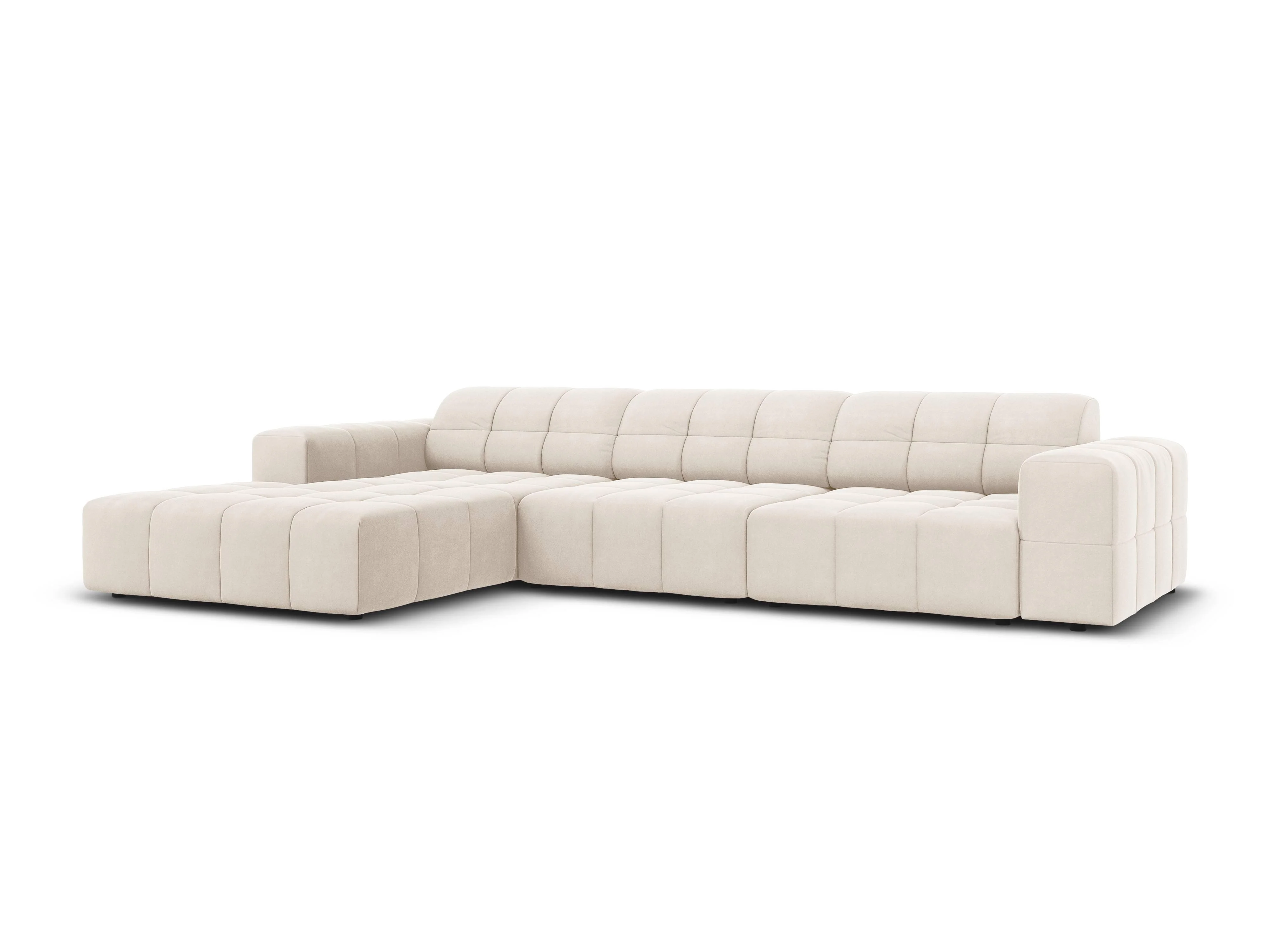 Hoekbank Chicago links velvet