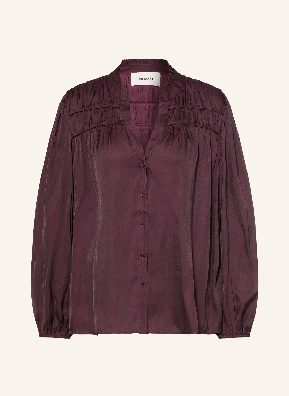 ba&sh Satinbluse CESSIA