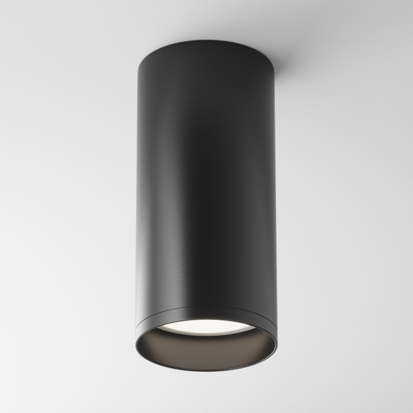 Spot reflektor okrągły czarny FOCUS 1xGU10x50W wym:13x6x6cm IP20 Maytoni