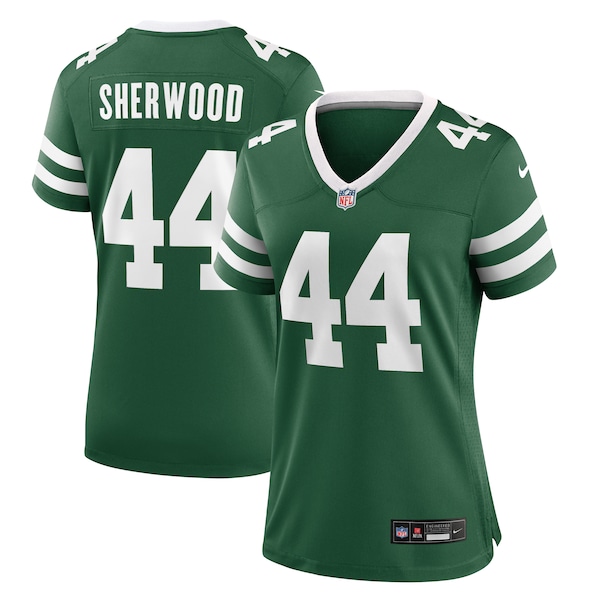 Jamien Sherwood New York Jets Nike Women's Team Game Jersey - Legacy Green