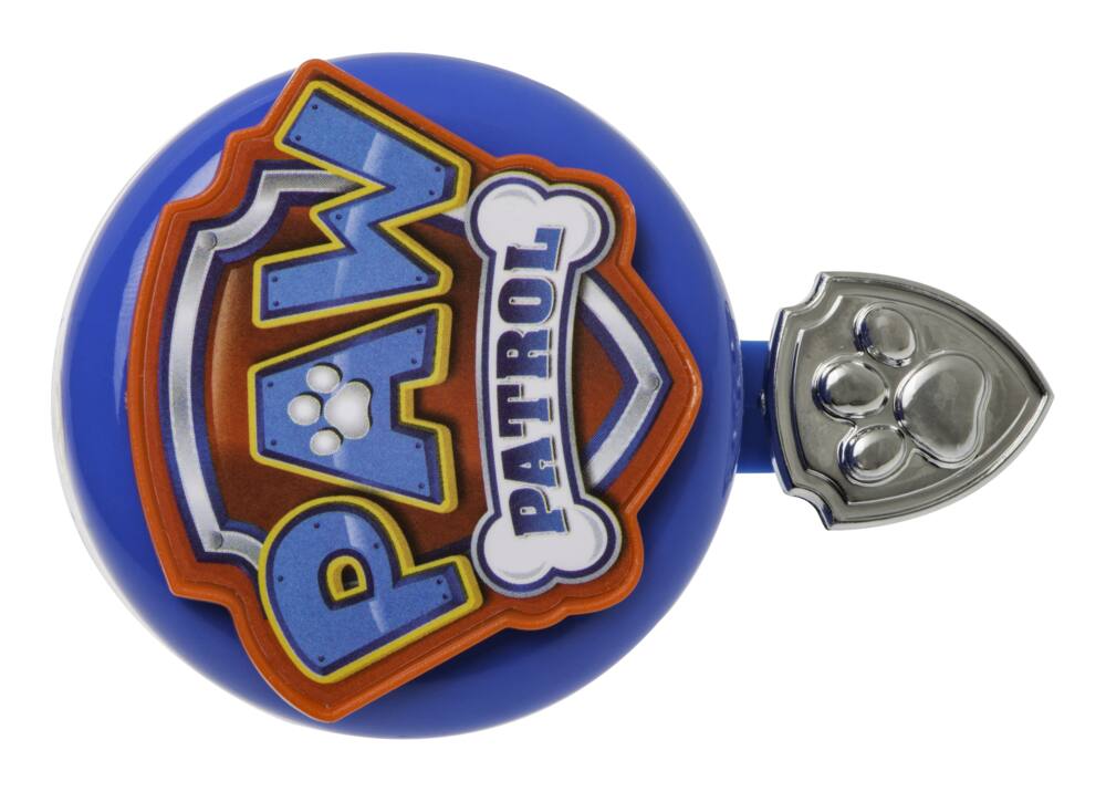 Paw Patrol Kids' Handlebar Bike Bell For Bicycles, Trikes & Scooters, Loud Ring, Blue