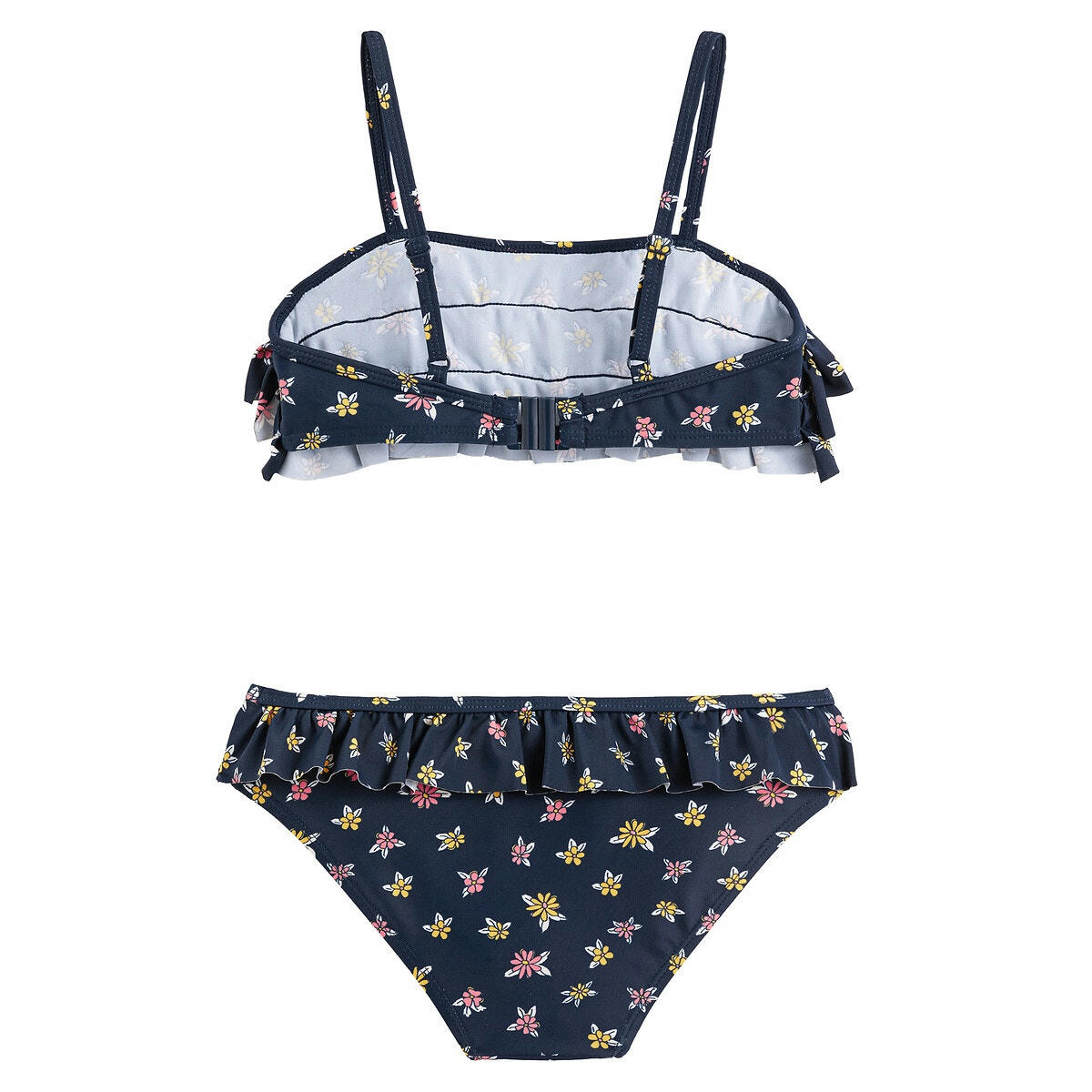 Maillot de bain 2 pièces imprimé fleurs
