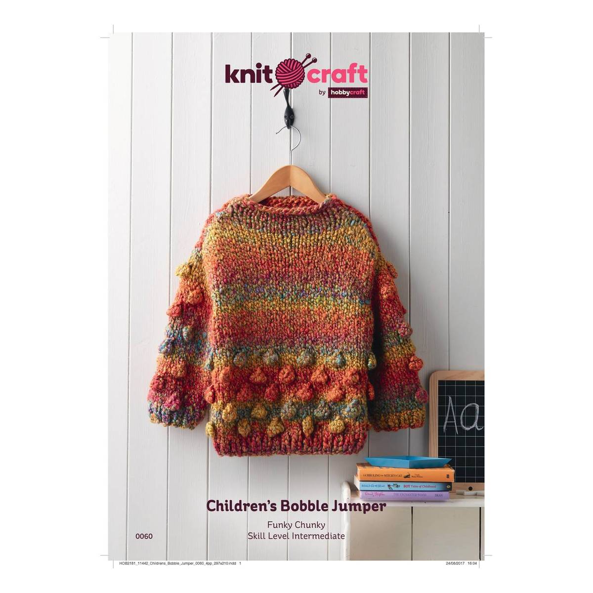 Knitcraft Children's Bobble Jumper Digital Pattern 0060